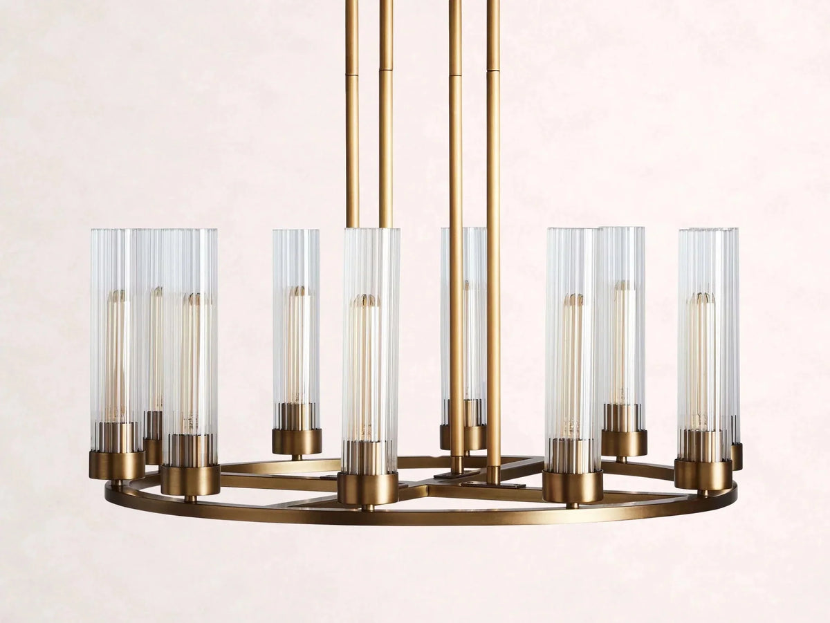 Andreas Round Chandelier - Brig Lighting