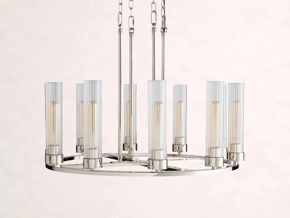 Andreas Round Chandelier - Brig Lighting