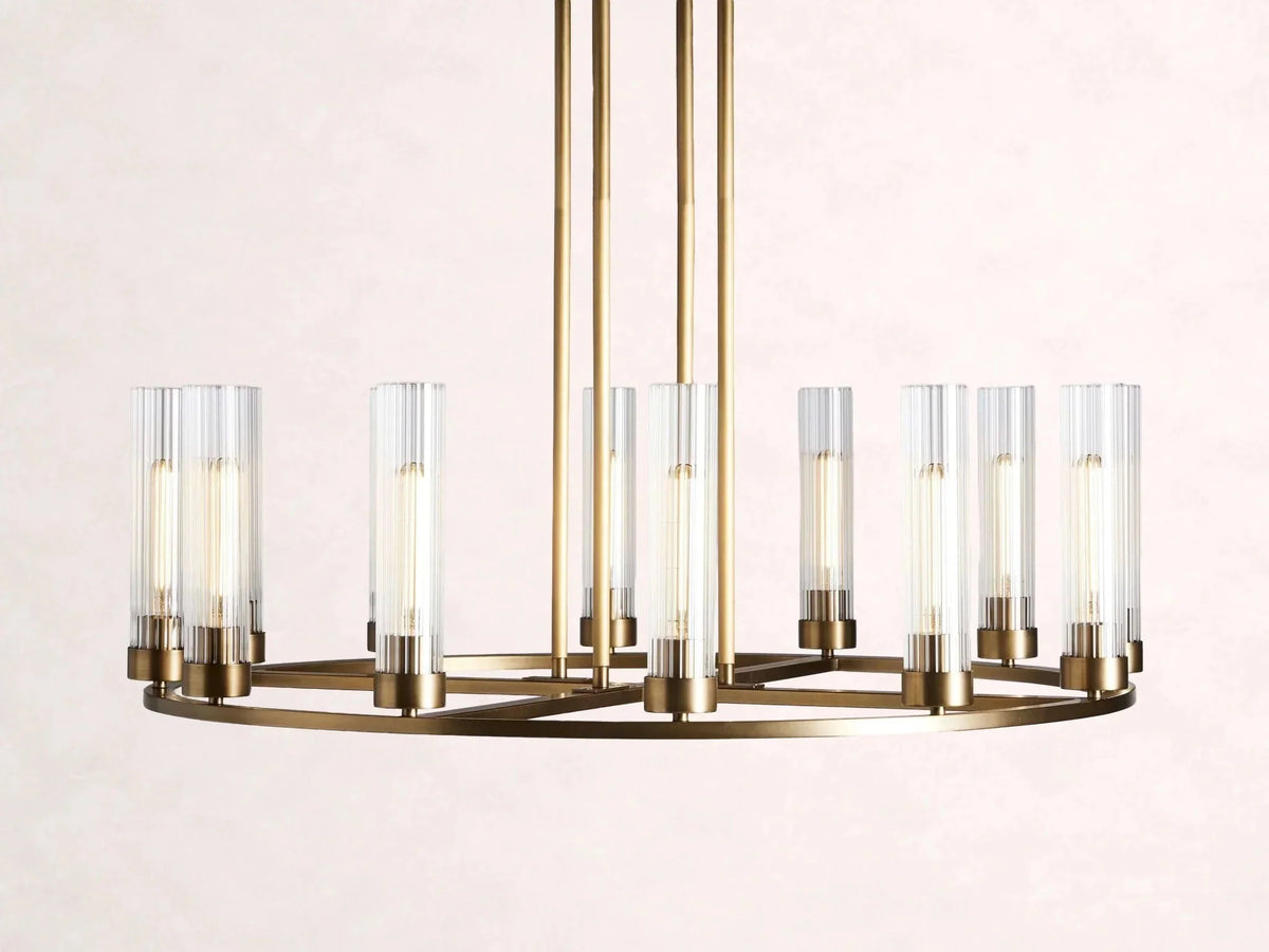 Andreas Round Chandelier - Brig Lighting