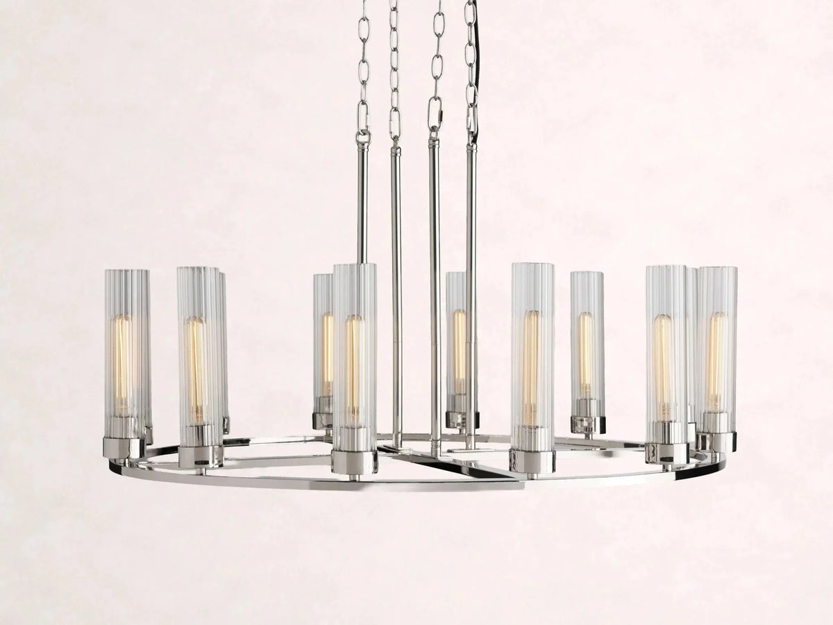 Andreas Round Chandelier - Brig Lighting