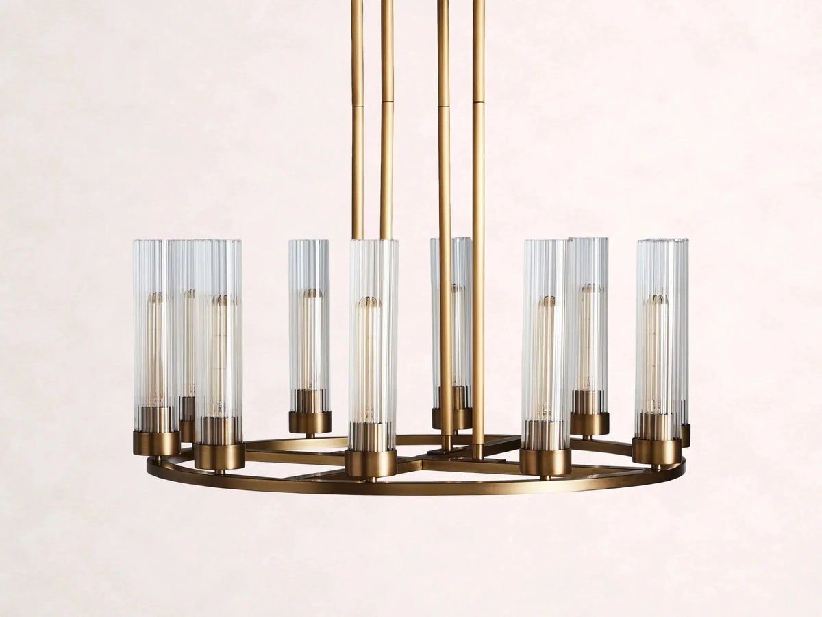 Andreas Round Chandelier - Brig Lighting