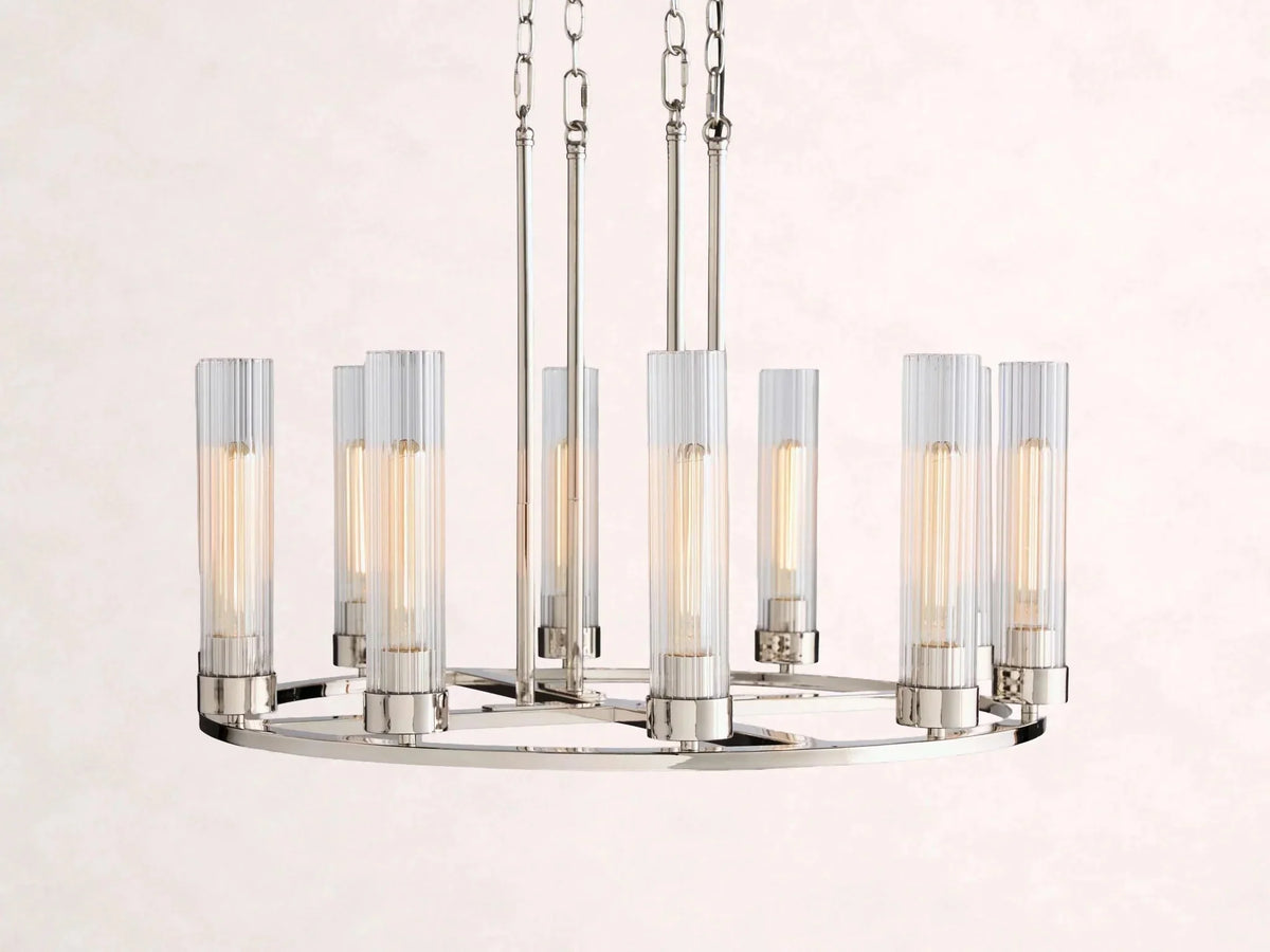 Andreas Round Chandelier - Brig Lighting