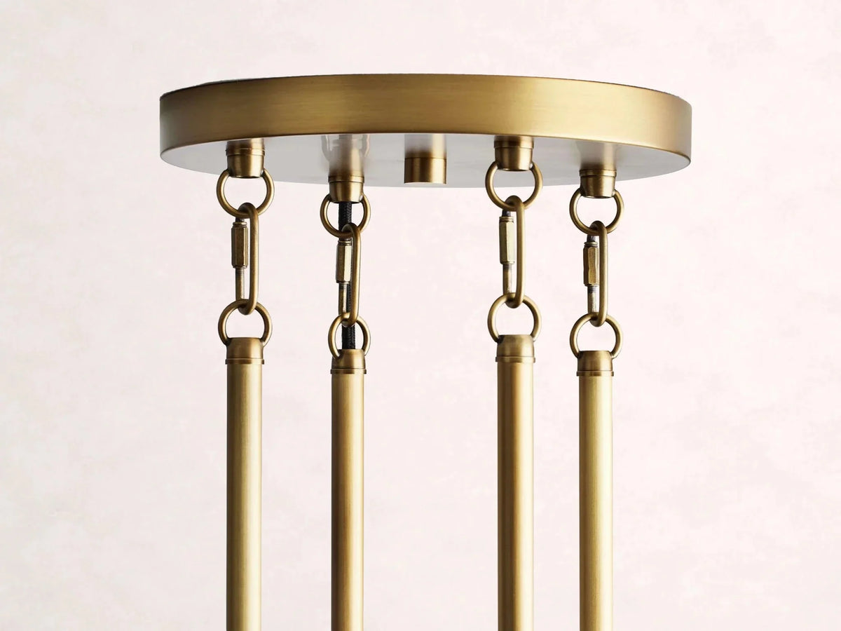Andreas Round Chandelier - Brig Lighting