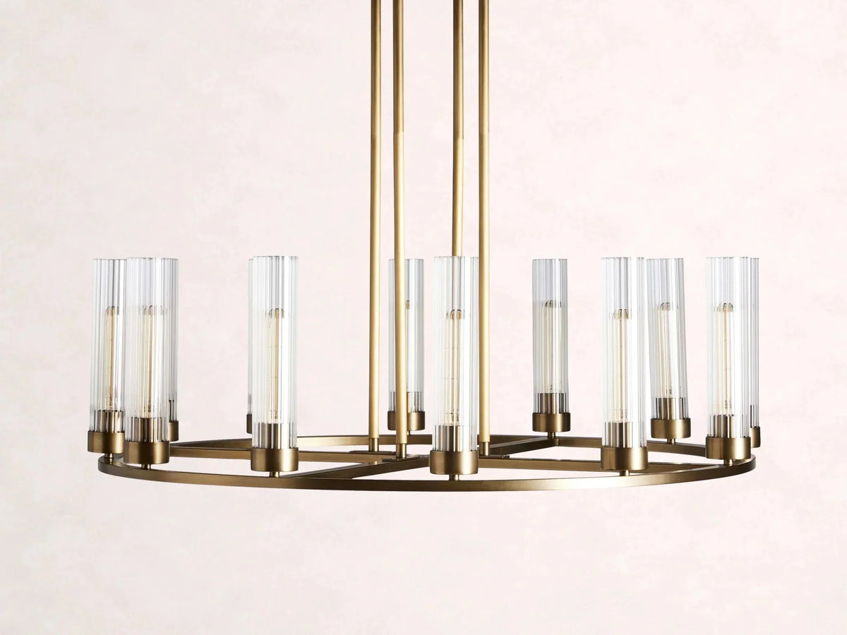 Andreas Round Chandelier - Brig Lighting