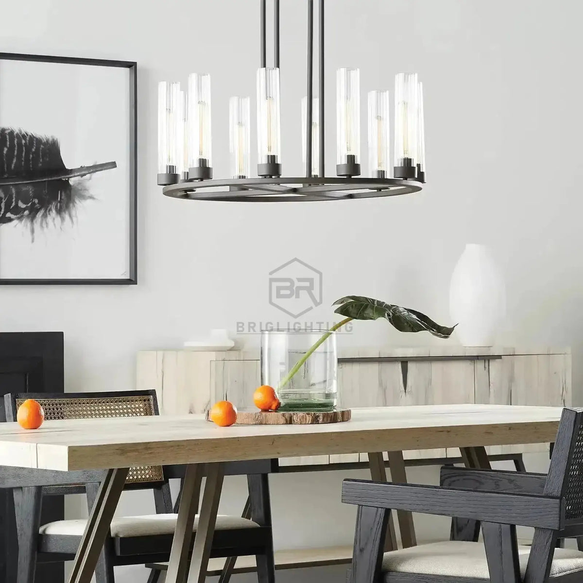 Andreass Round Chandelier 10/12 Light