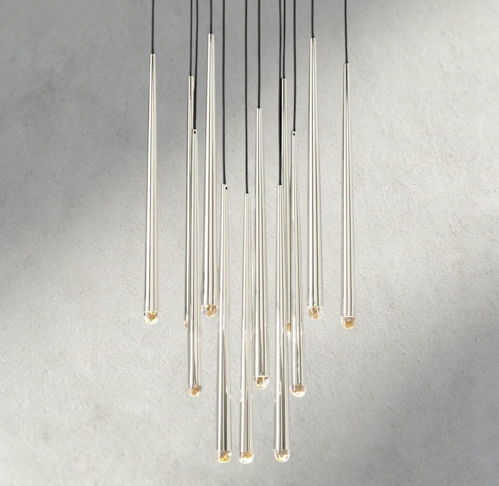 Aquitaines Round Chandelier 18", 24", 30", 48" - Brig