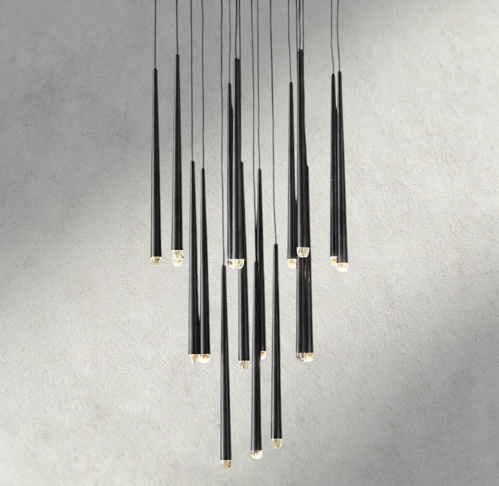Aquitaines Round Chandelier 18", 24", 30", 48" - Brig