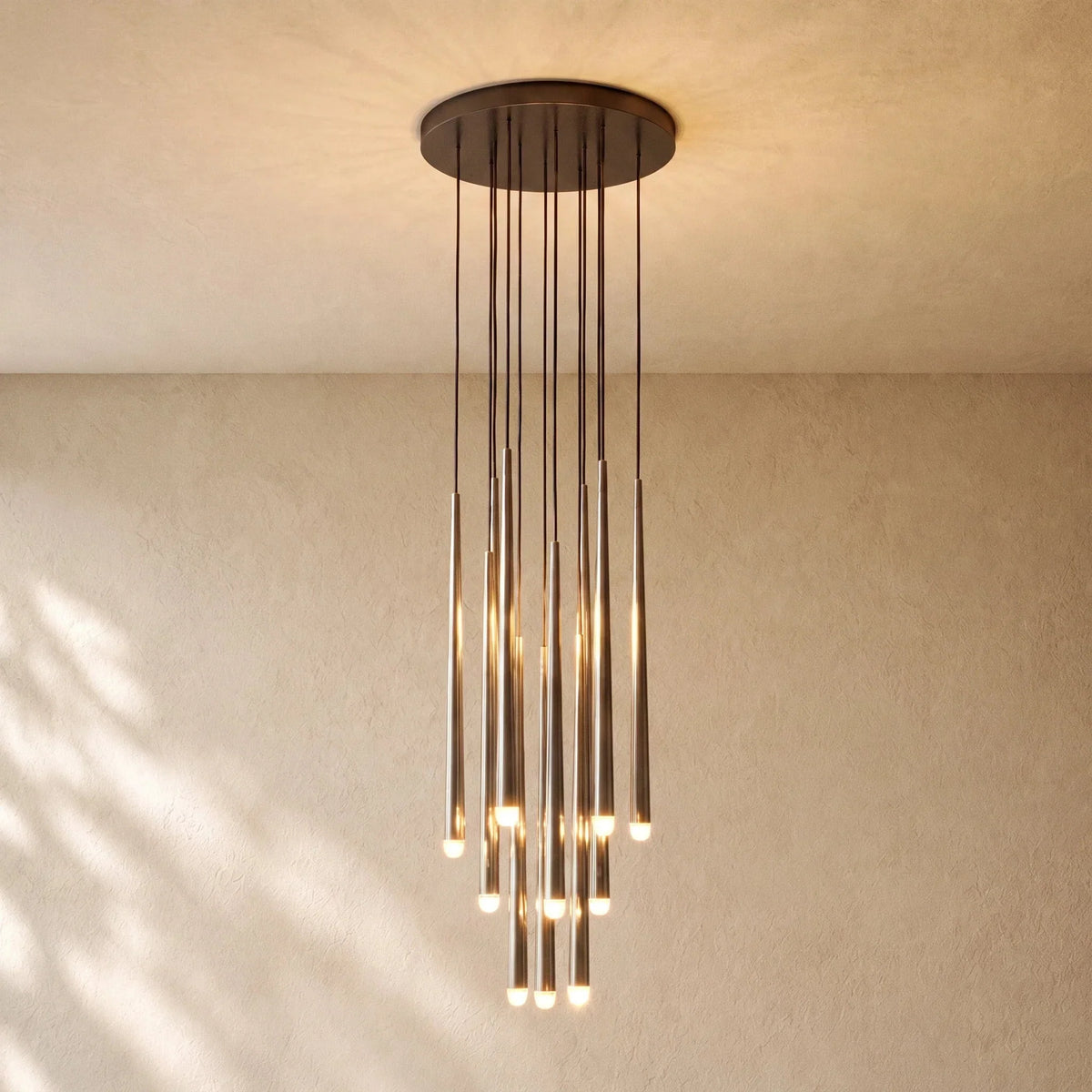 Aquitaines Round Chandelier 18", 24", 30", 48" - Brig