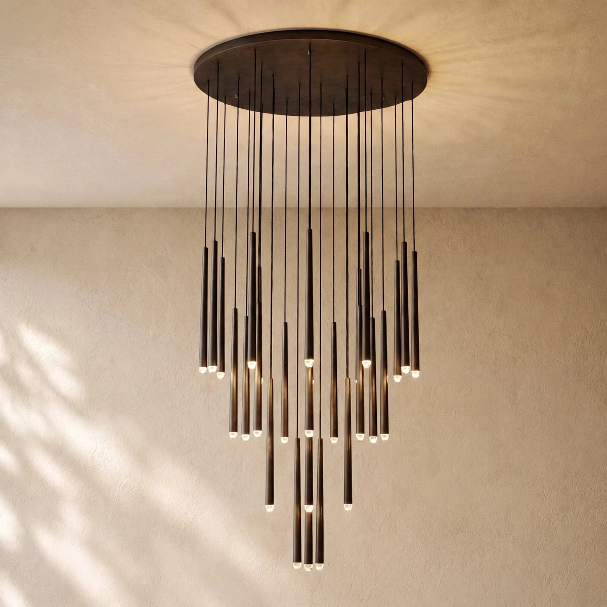 Aquitaines Round Chandelier 18", 24", 30", 48" - Brig