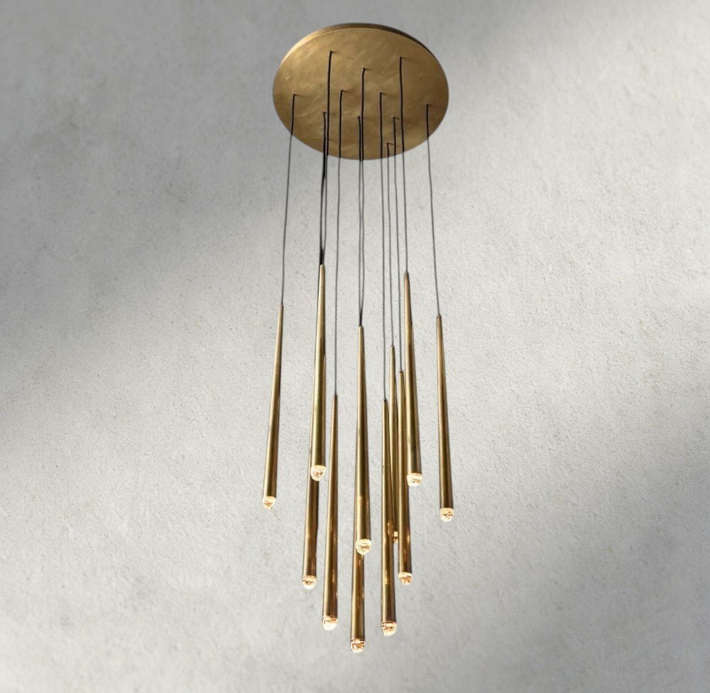 Aquitaines Round Chandelier 18", 24", 30", 48" - Brig