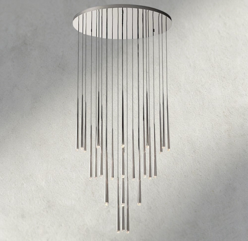 Aquitaines Round Chandelier 18", 24", 30", 48" - Brig