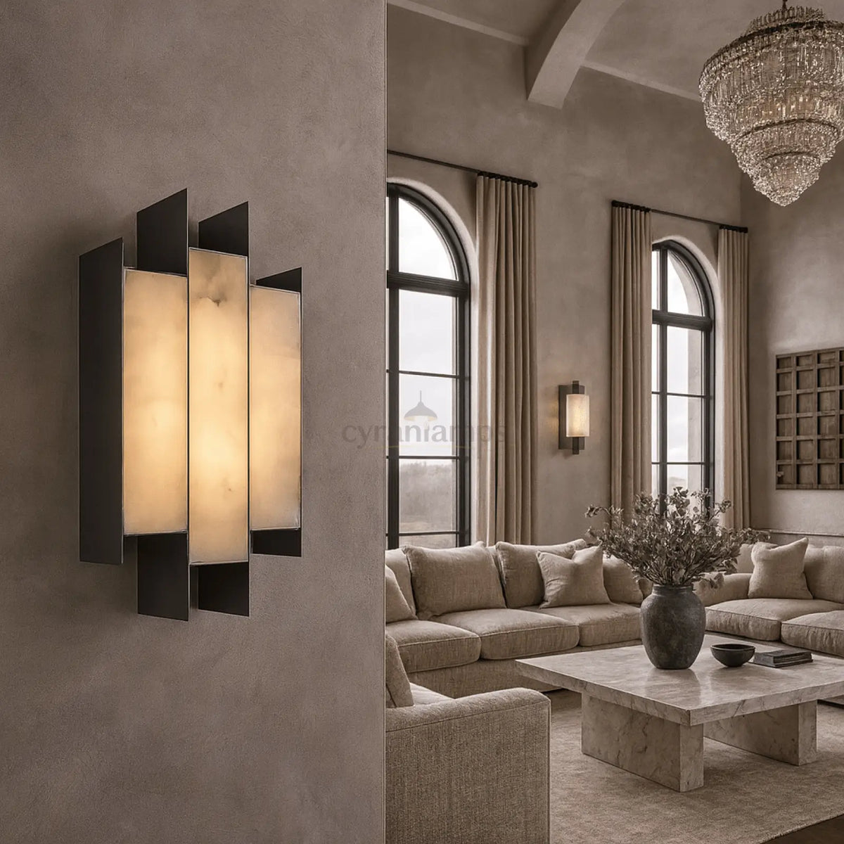 Arden Marble Sconce - briglamps