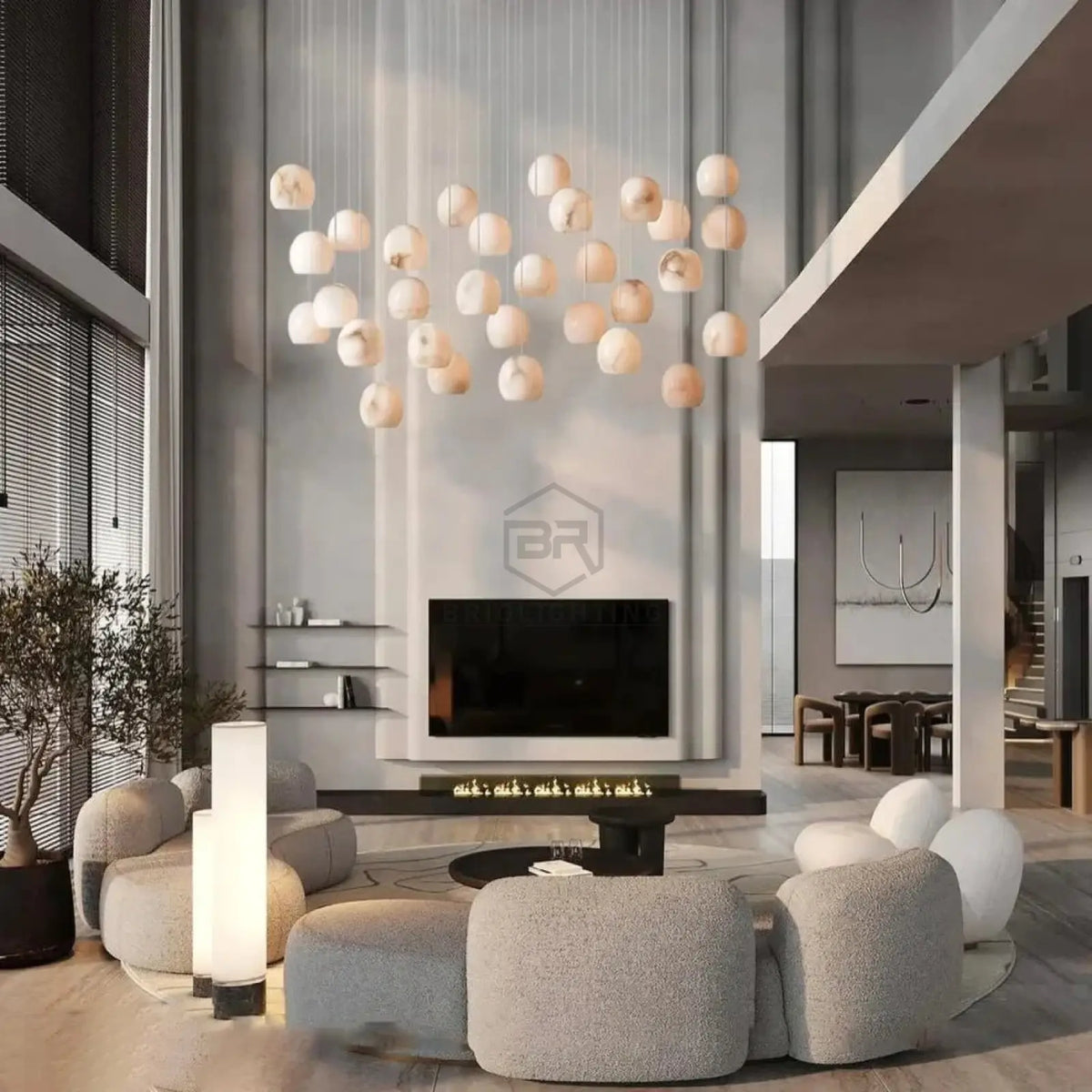 Arican Linear Chandelier