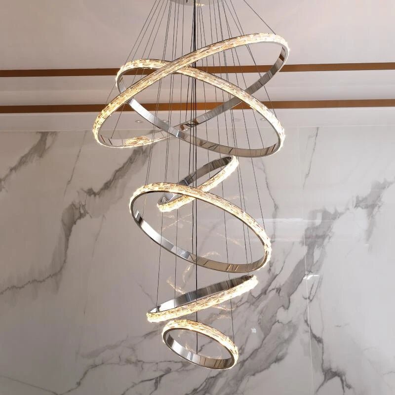 Ashton Staircase Chandelier - briglamps