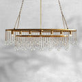 Aubrey 7 Light Oval Chandelier - Brig