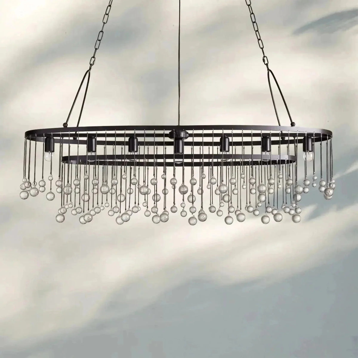 Aubrey 7 Light Oval Chandelier - Brig Lighting