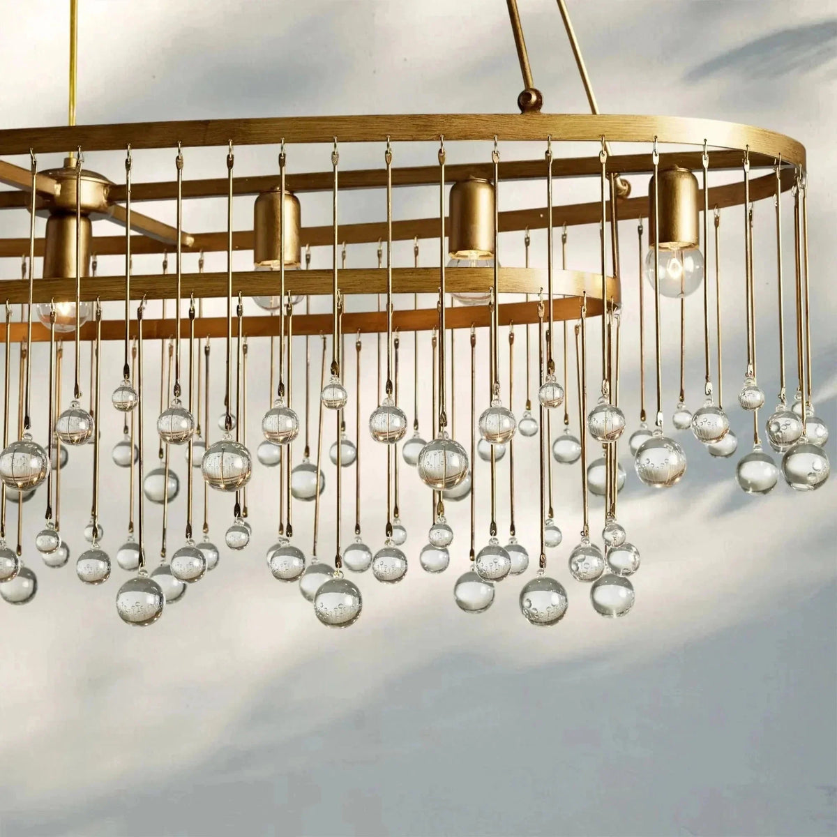 Aubrey 7 Light Oval Chandelier - Brig Lighting