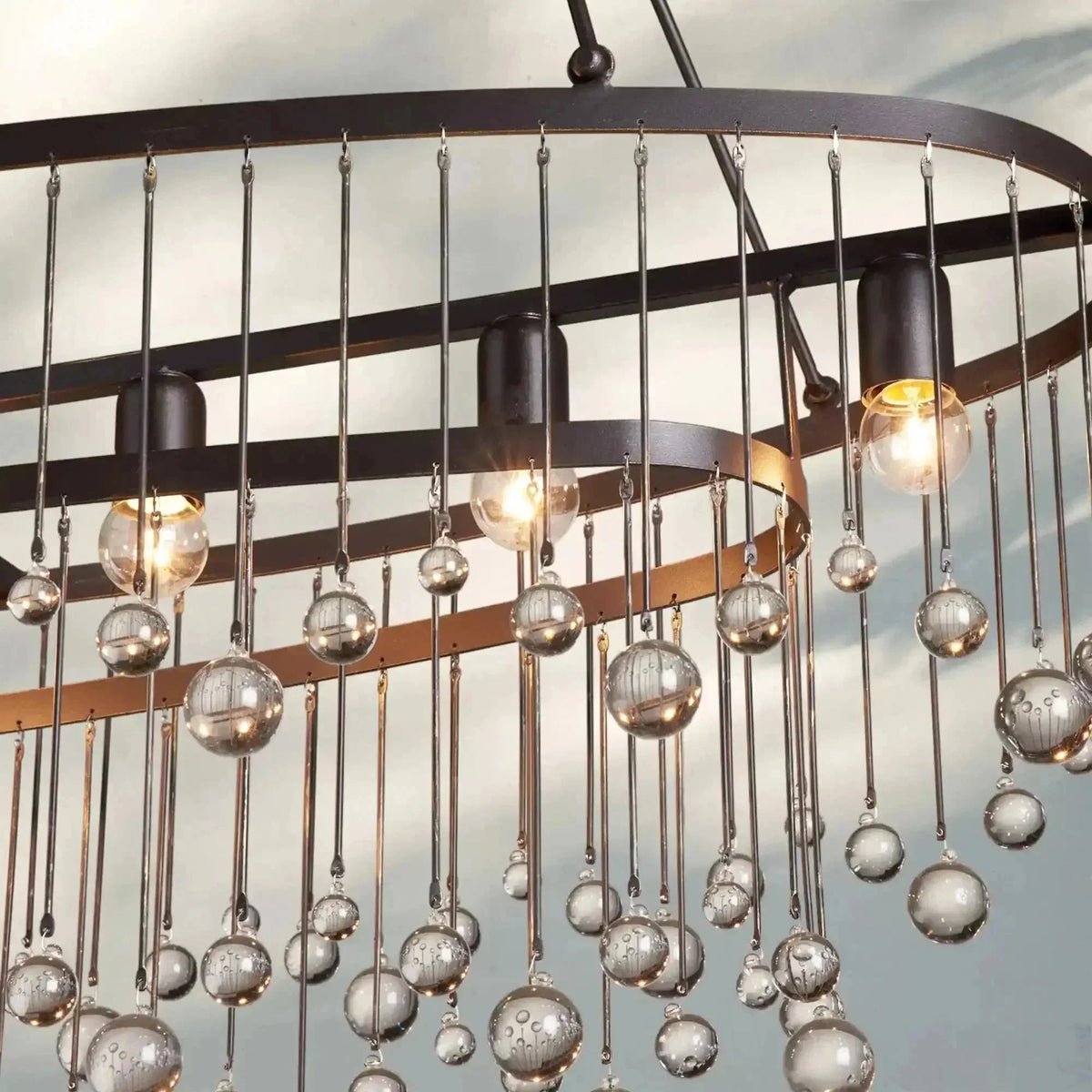 Aubrey 7 Light Oval Chandelier - Brig Lighting
