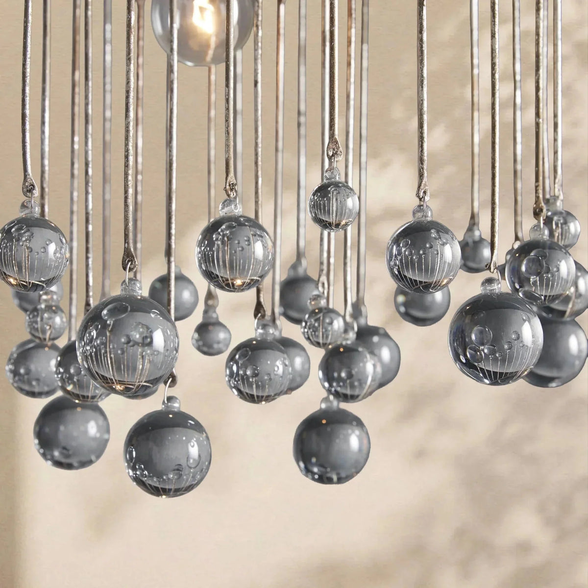Aubrey Modern Crystal Ball Pendant Lamp - Brig Lighting