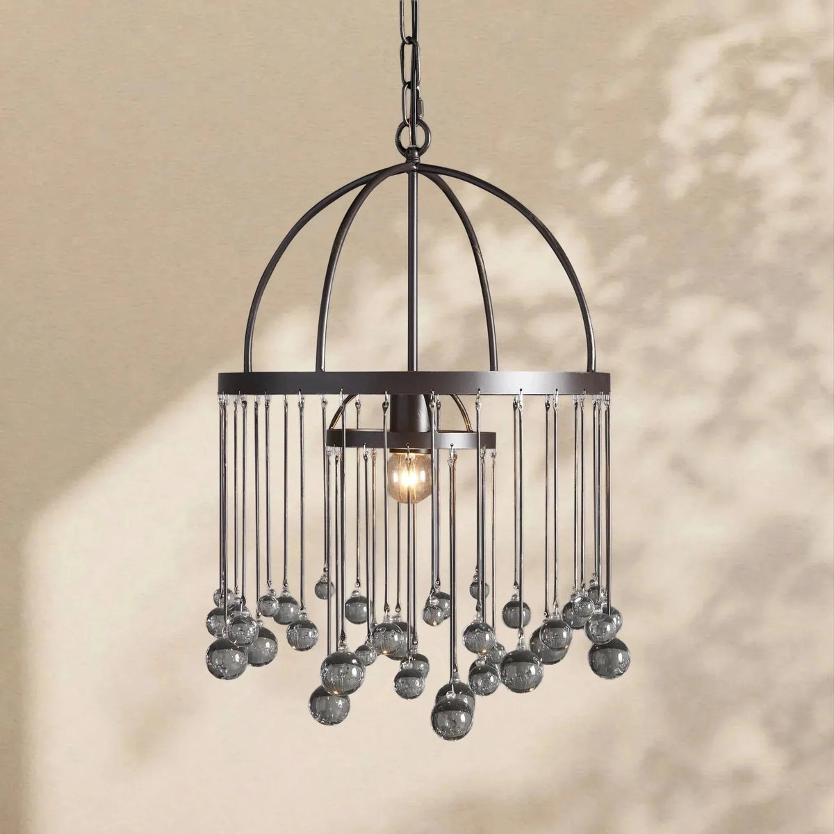 Aubrey Modern Crystal Ball Pendant Lamp - Brig Lighting