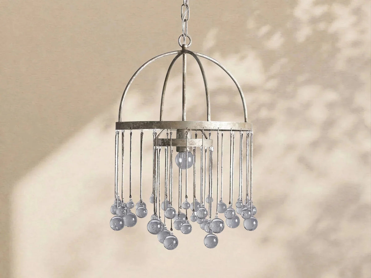 Aubrey Modern Crystal Ball Pendant Lamp - Brig Lighting