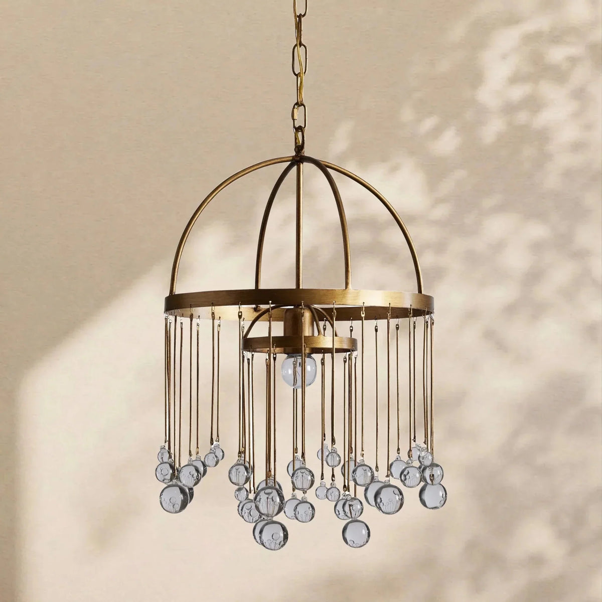 Aubrey Modern Crystal Ball Pendant Lamp - Brig Lighting