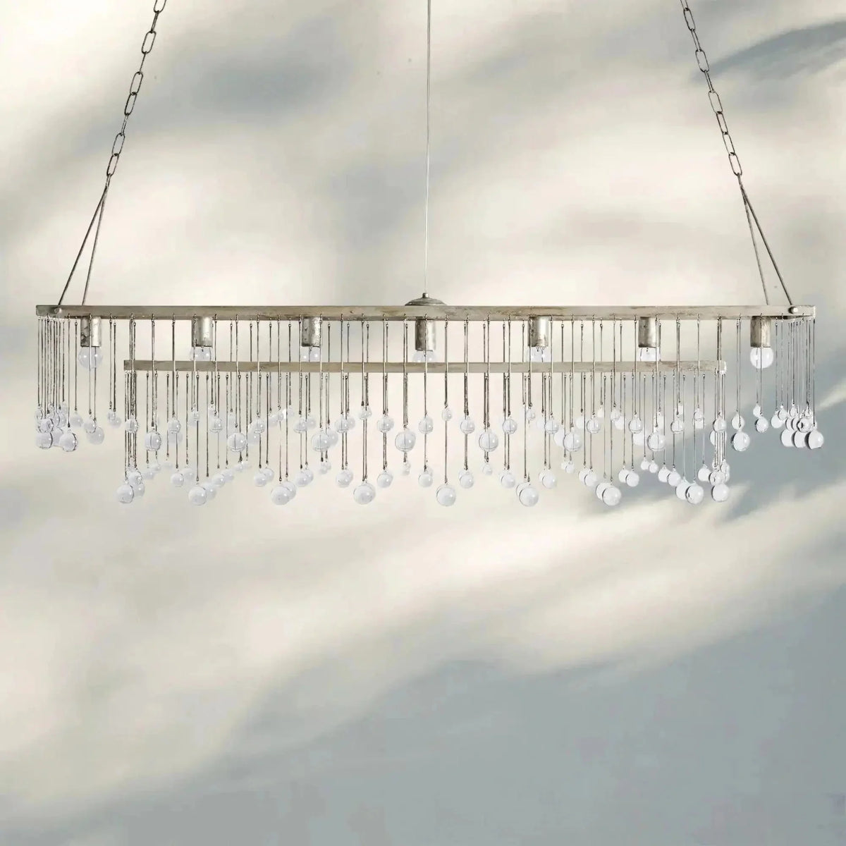 Aubrey Rectangular Chandelier 47''60'' - Brig Lighting