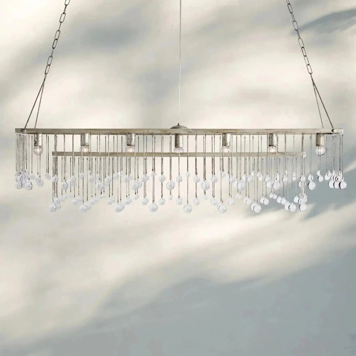 Aubrey Rectangular Chandelier 47''60'' - Brig Lighting