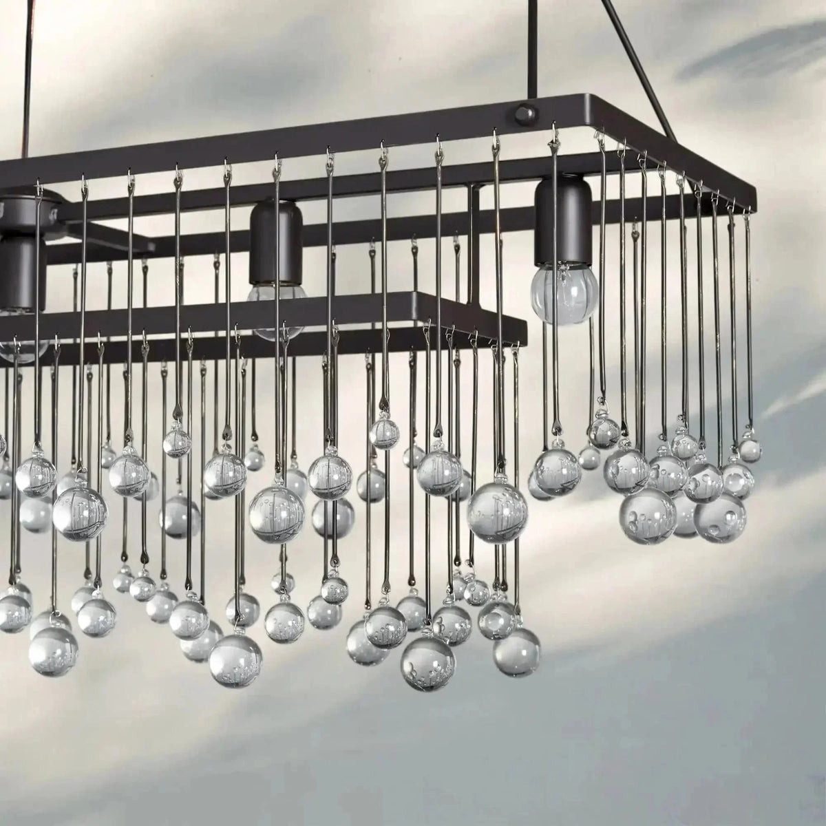 Aubrey Rectangular Chandelier 47''60'' - Brig Lighting