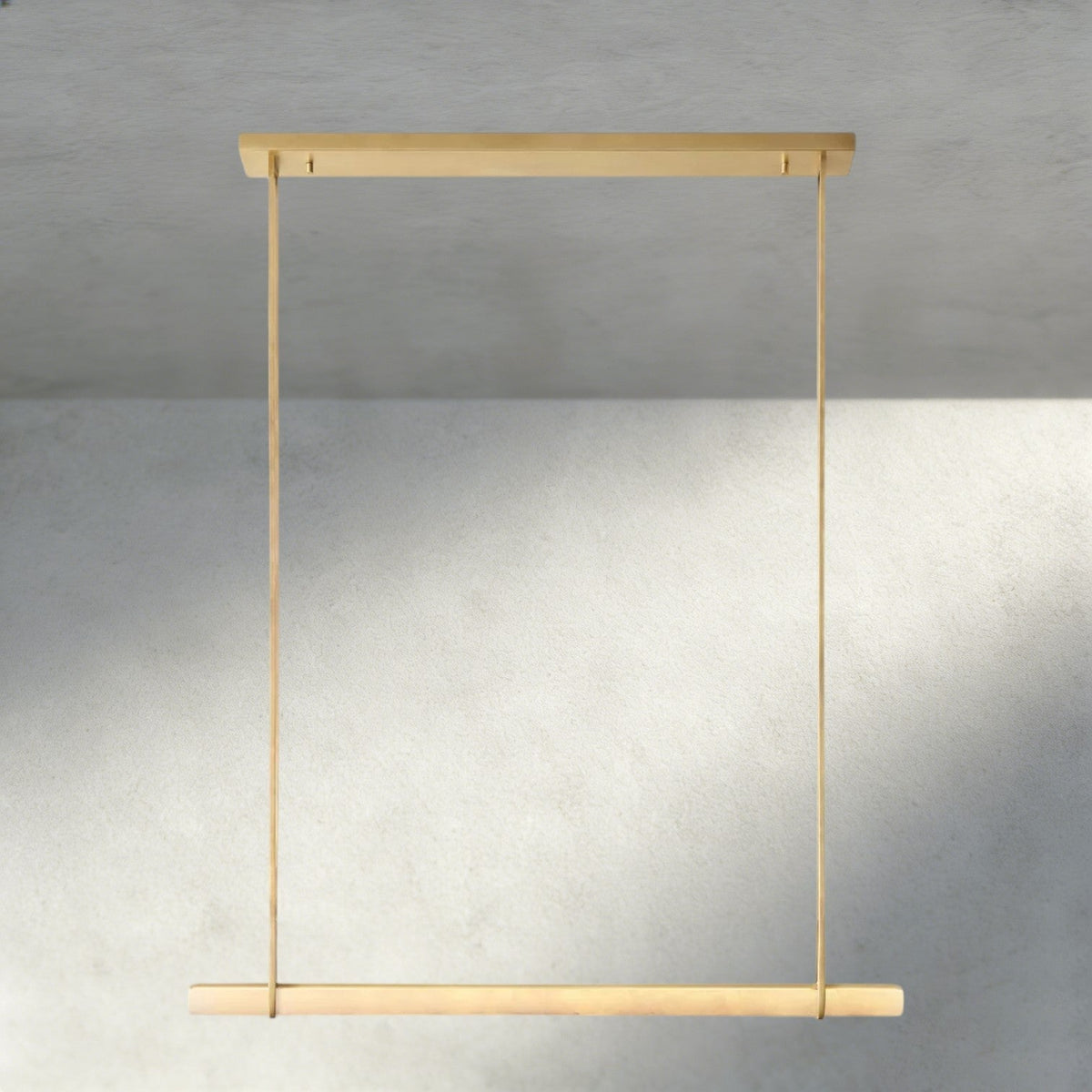 Audubam Alabaster Single Bar Linear Chandelier - Brig