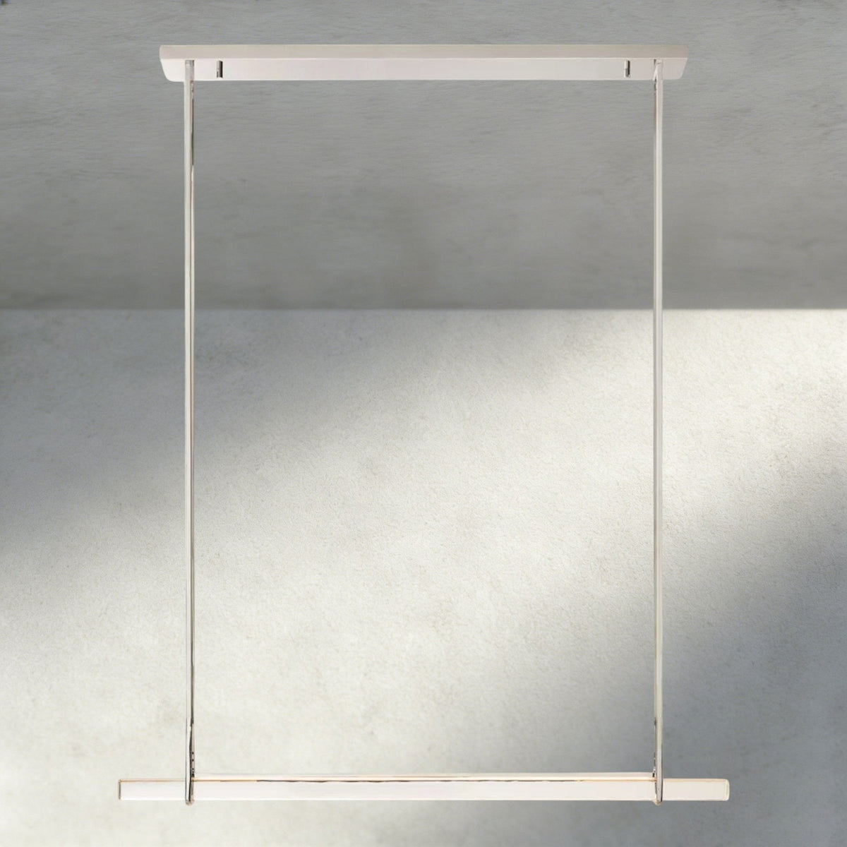 Audubam Crystal Linear Single Bar Chandelier - Brig