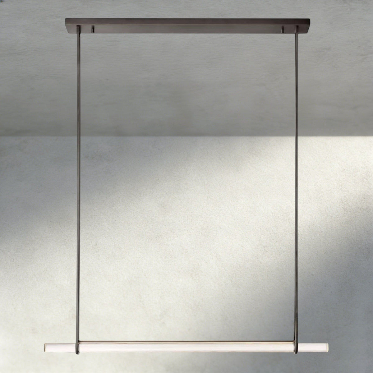 Audubam Crystal Linear Single Bar Chandelier - Brig