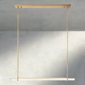 Audubam Crystal Linear Single Bar Chandelier - Brig