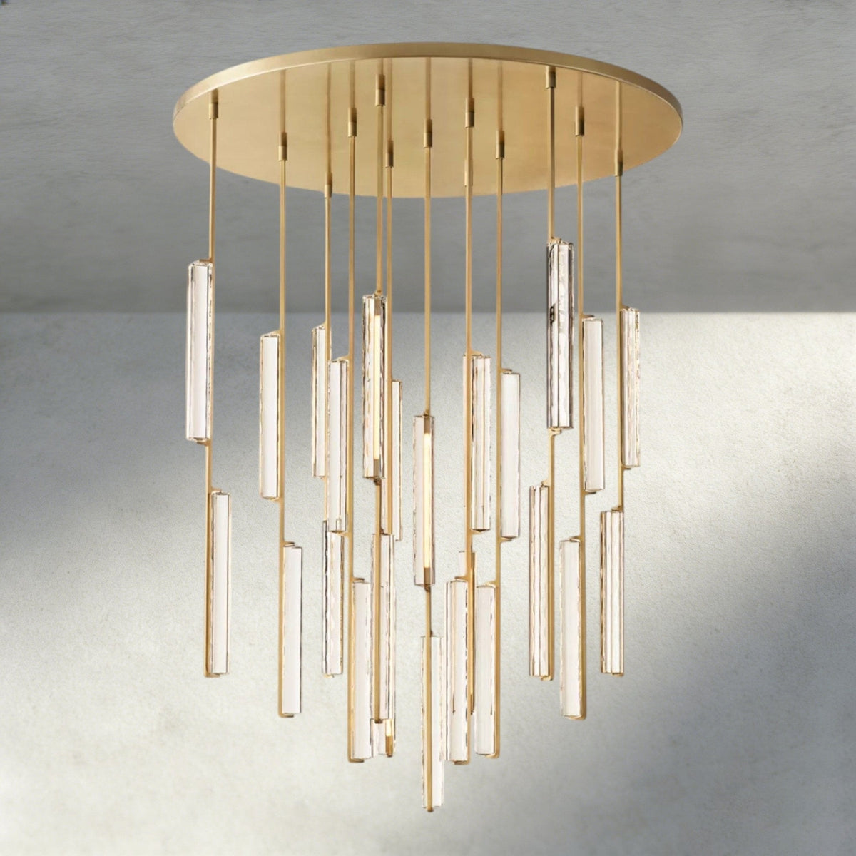 Audubam Crystal Round Chandelier 24", 40", 56" - Brig