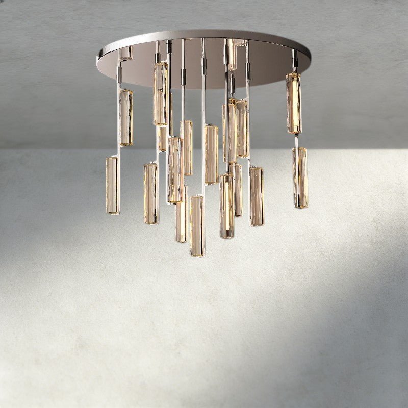 Audubam Crystal Round Chandelier 24", 40", 56" - Brig