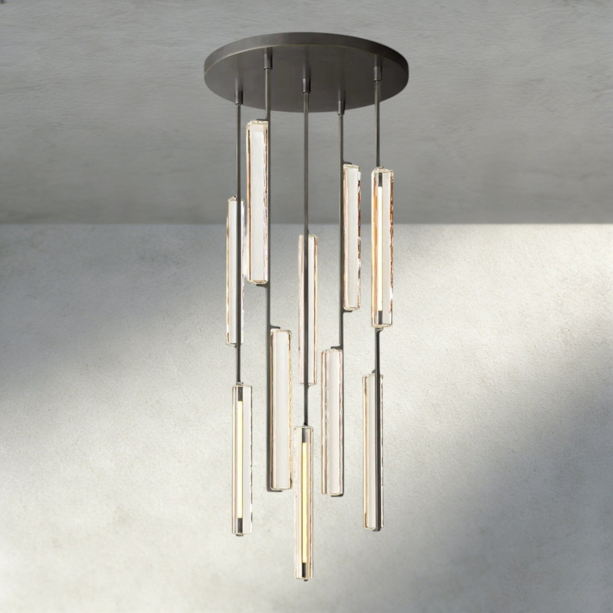 Audubam Crystal Round Chandelier 24", 40", 56" - Brig