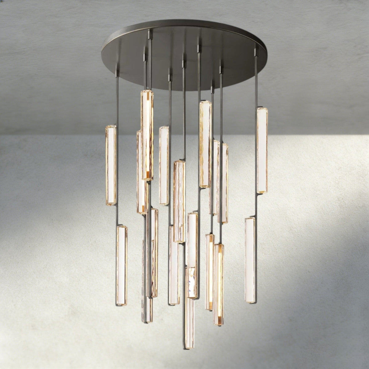 Audubam Crystal Round Chandelier 24", 40", 56" - Brig