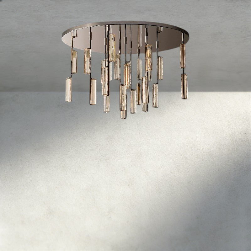 Audubam Crystal Round Chandelier 24", 40", 56" - Brig