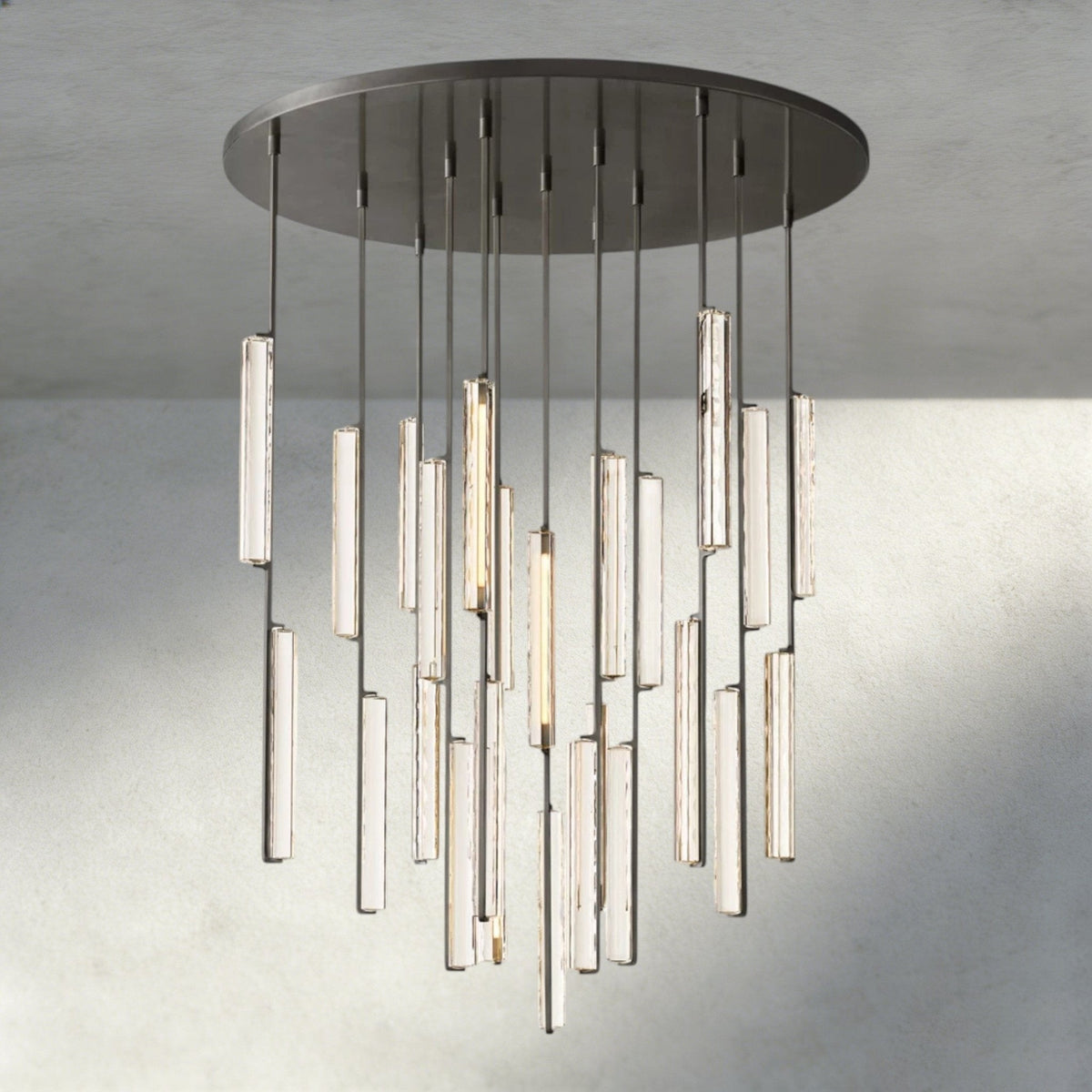 Audubam Crystal Round Chandelier 24", 40", 56" - Brig