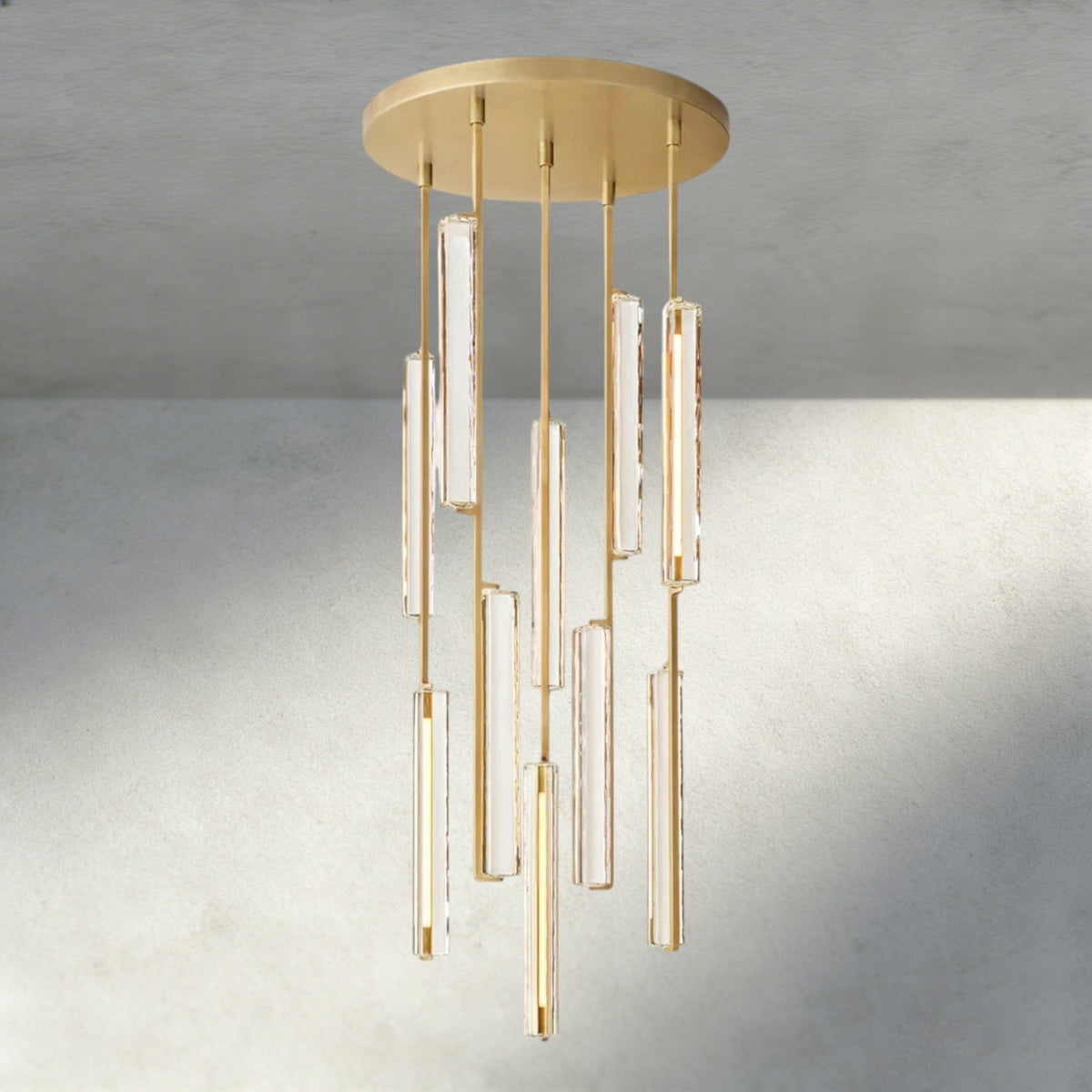 Audubam Crystal Round Chandelier 24", 40", 56" - Brig