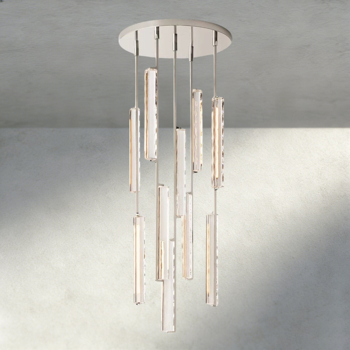 Audubam Crystal Round Chandelier 24", 40", 56" - Brig