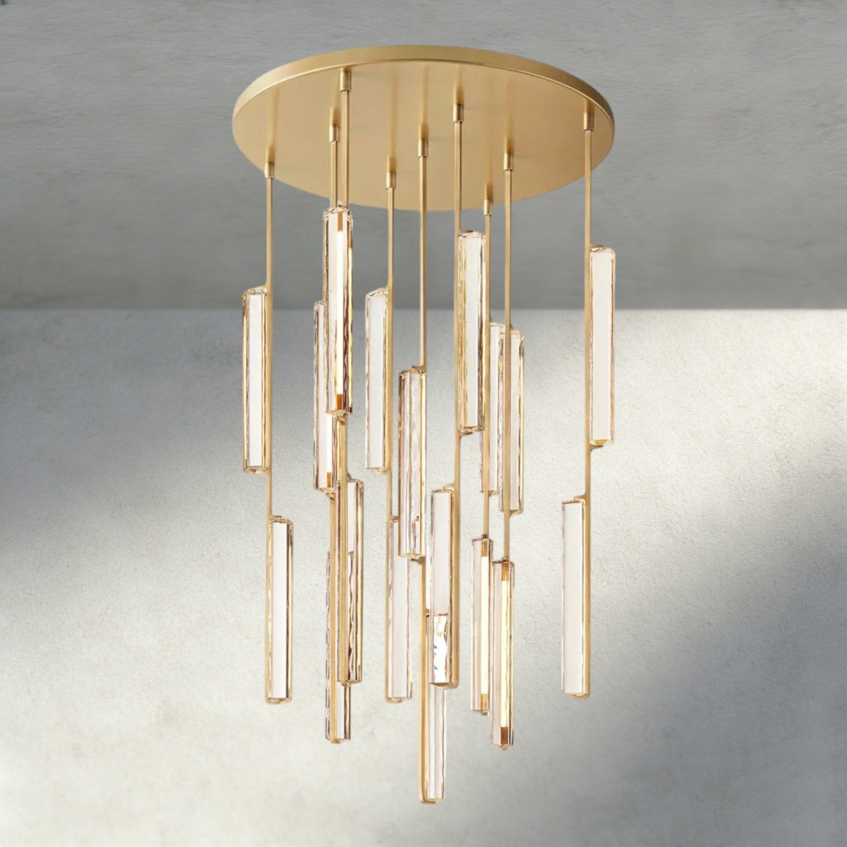 Audubam Crystal Round Chandelier 24", 40", 56" - Brig