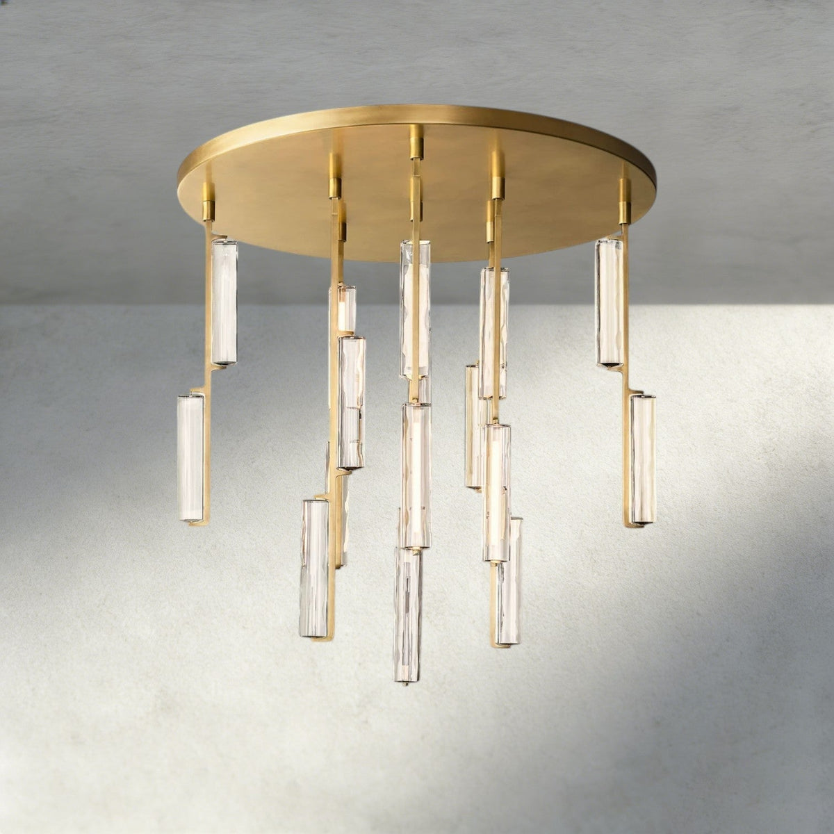 Audubam Crystal Round Chandelier 24", 40", 56" - Brig