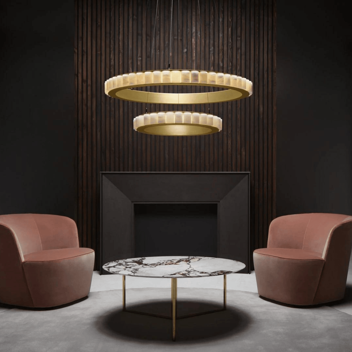 Avalon Halo Modern Chandelier - Brig Lighting