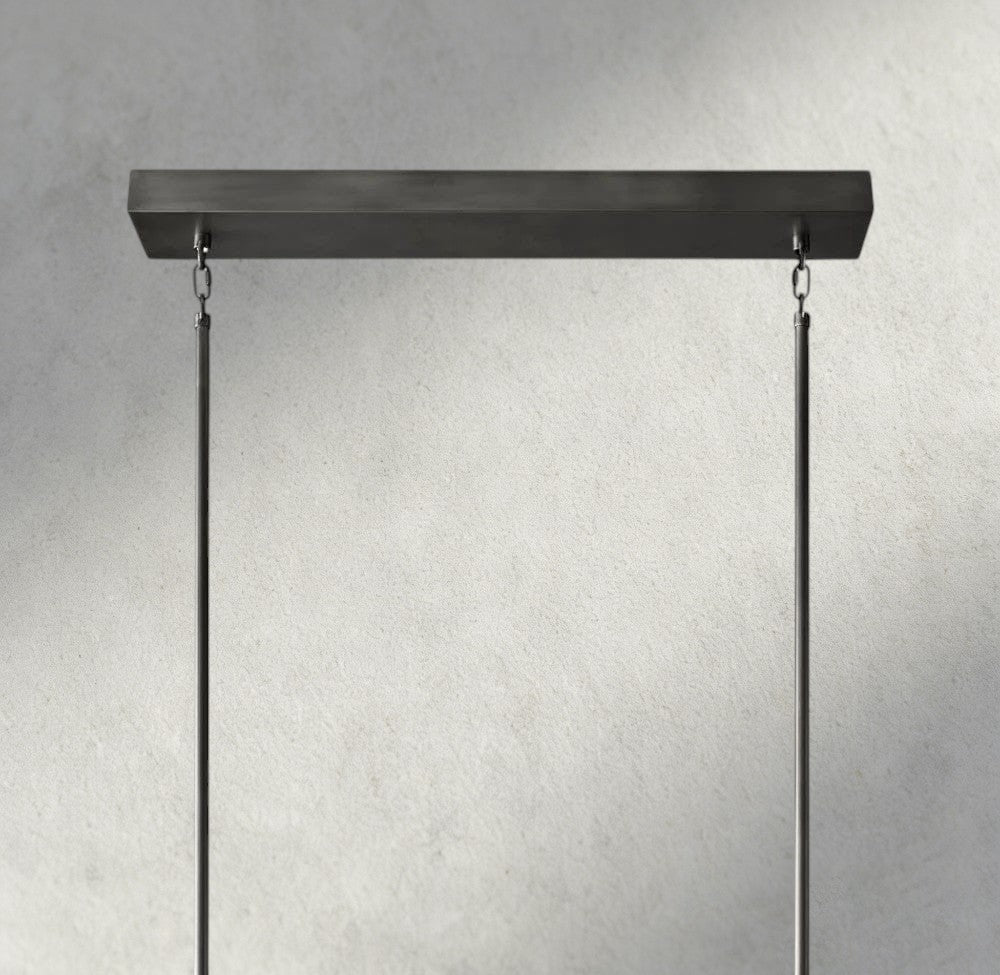 Avecho LED Rectangular Chandelier 54", 72" - briglamps