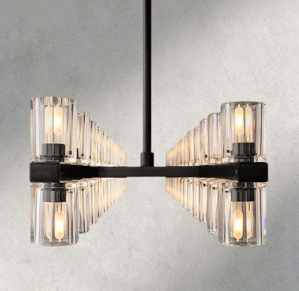 Avecho LED Rectangular Chandelier 54", 72" - briglamps