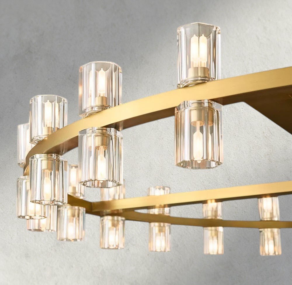Avecho LED Round Chandelier 36", 48", 60" - briglamps