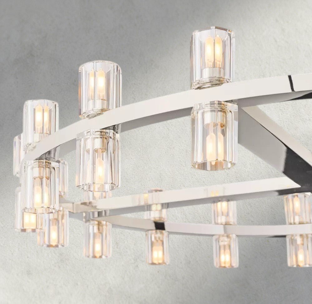Avecho LED Round Chandelier 36", 48", 60" - briglamps