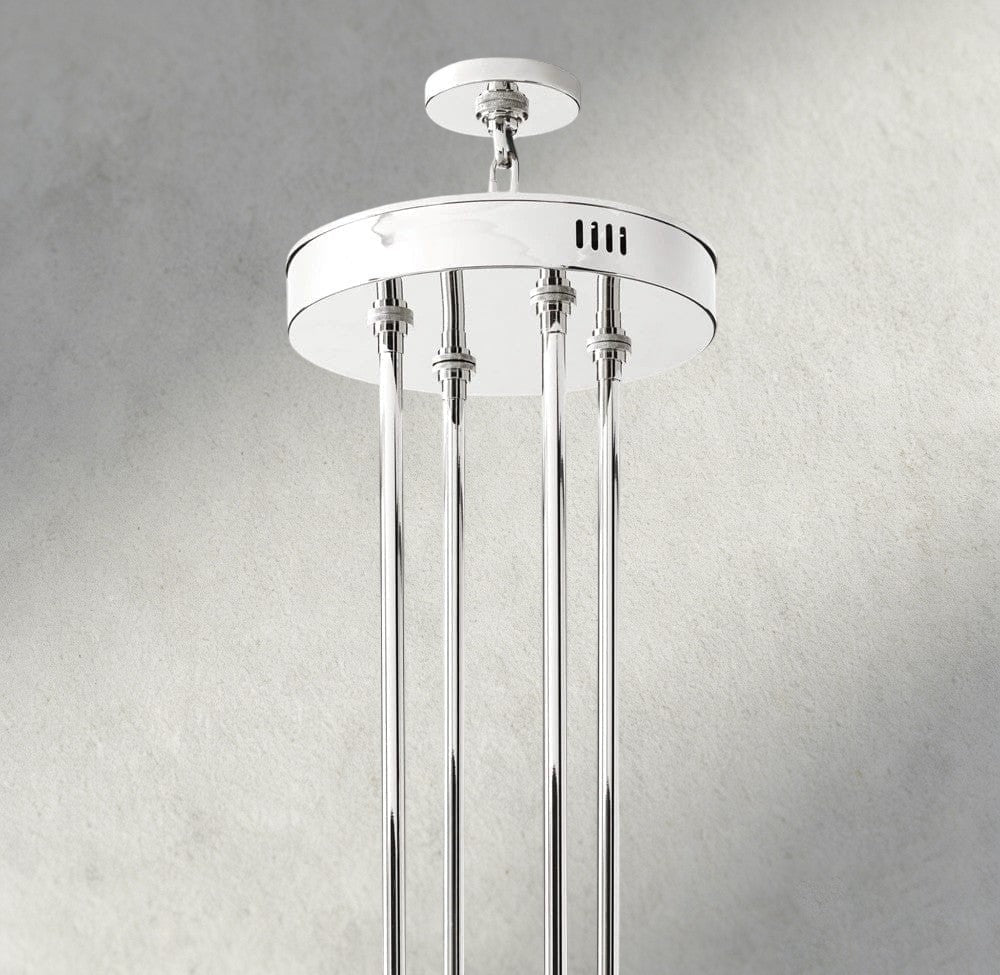 Avecho LED Round Two - Tier Chandelier 60" - briglamps