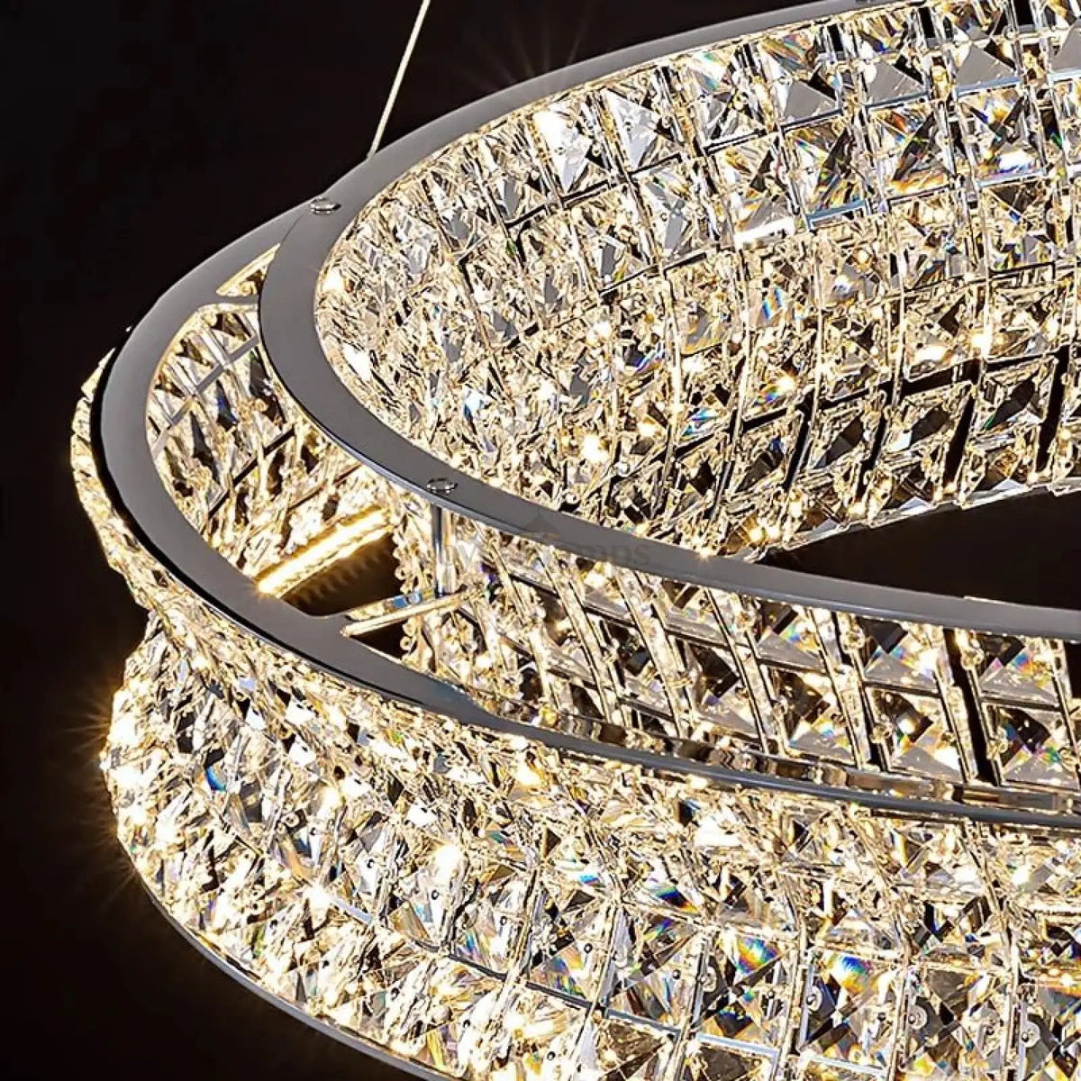 Bacci Crystal Chandelier - briglamps